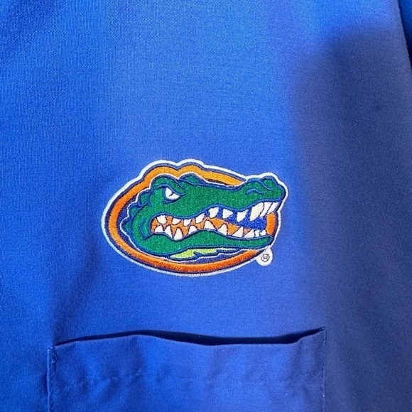 Landau Size Large Blue Gators Scrub Top Size Large - Picture 5 of 8